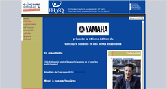 Desktop Screenshot of concourssolistes.com